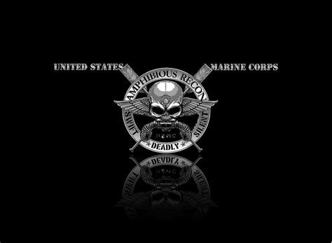 Usmc Sniper Logo Wallpaper