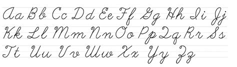 Cursive All Letters – AlphabetWorksheetsFree.com