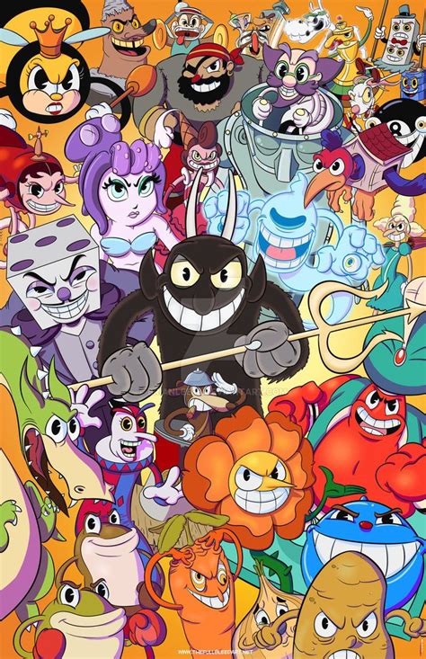 Cuphead Bosses Fan Piece - Final by BrianLee88.deviantart.com on ...