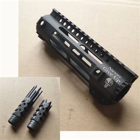 Punisher AR15 handguard M4 MLOK handguard 7 10 12 15 inch Slim Free ...