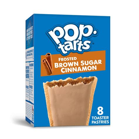 Pop-Tarts Frosted Brown Sugar Cinnamon Toaster Pastries, 8 count, 13.5 ...