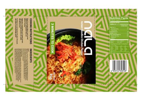 Entry #5 by vivekdaneapen for Ramen Noodles Packaging Design ...