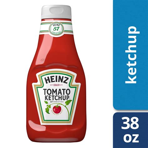 Heinz Tomato Ketchup, 38 oz Bottle - Walmart.com