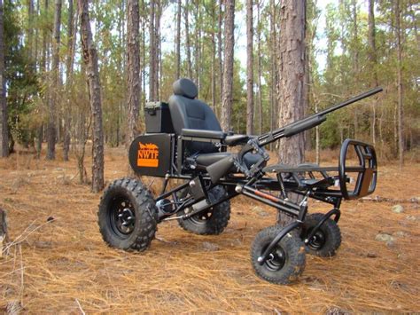 Hunting Wheelchair for disabled hunting | Mini jeep, Diy go kart ...