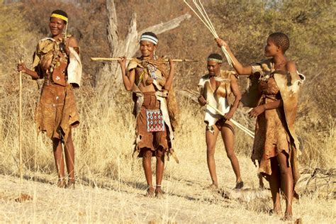 Botswana's San people Kalahari desert culture traditions