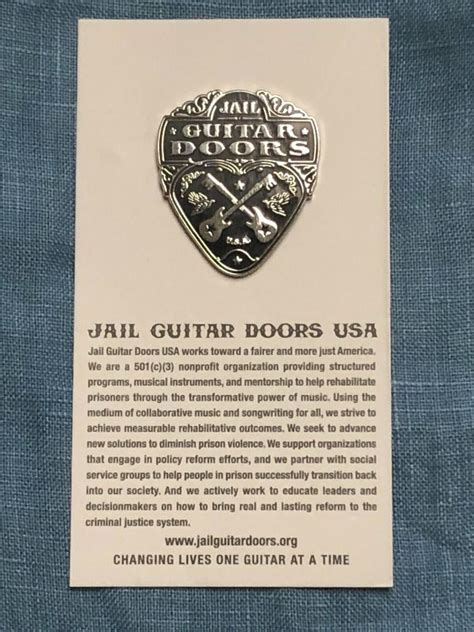 Jail Guitar Doors: Wayne Kramer & THE CLASH Hard Enamel Pin | #2049053083