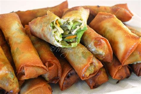 Mely's kitchen: Easy Vegetable Lumpia