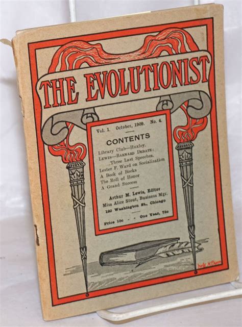 The Evolutionist: Vol. 1 No. 4, October 1909 by Lewis, Arthur M., ed ...