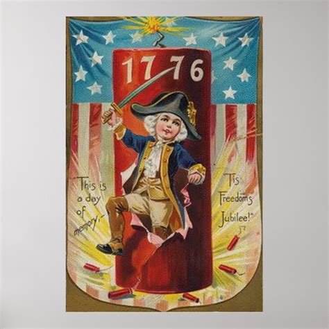 Boy Uniform Fireworks Firecracker Explosion Poster | Zazzle