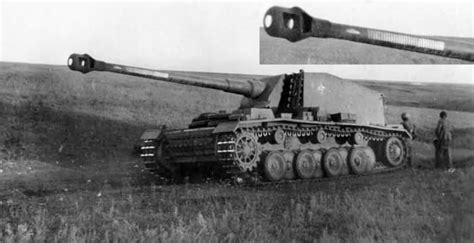 WW2 pictures: The 12,8cm Sturer Emil tank destroyer. Note the kill ...