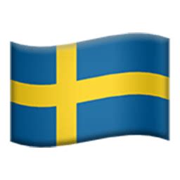 Flag Of Sweden | ID#: 1216 | Emoji.co.uk