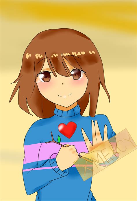 Frisk Undertale Fan art by CharaArt24 on DeviantArt