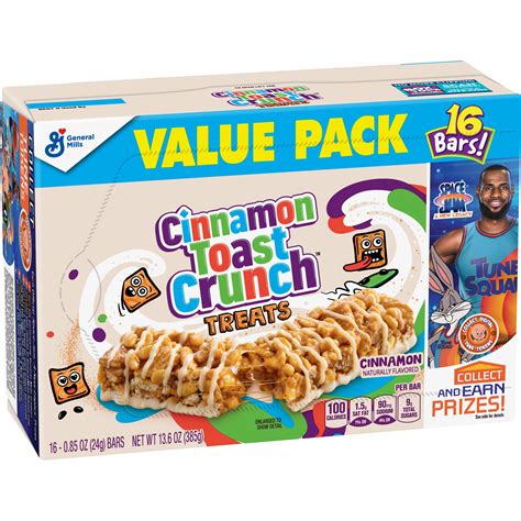 Cinnamon Toast Crunch Breakfast Bars, 16 Bars - Walmart.com - Walmart.com