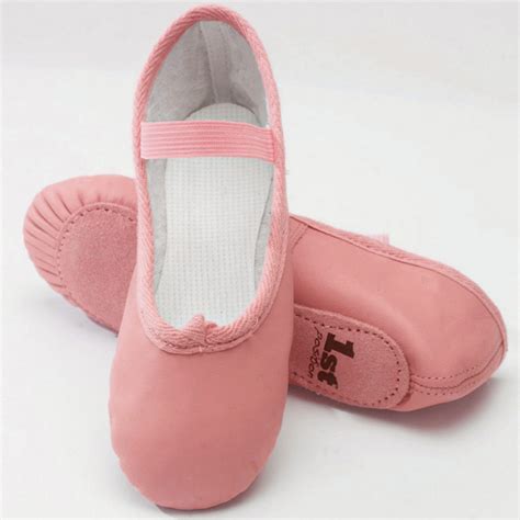 Pink Leather Ballet Shoes – Simply Dance Academy