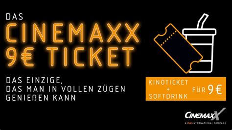 CinemaxX verlängert das 9 EUR Ticket | Presseportal