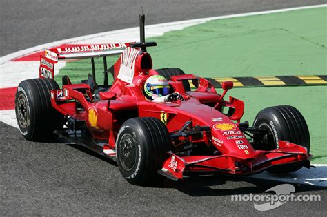 Felipe Massa, Scuderia Ferrari, F2008 at Monza August testing