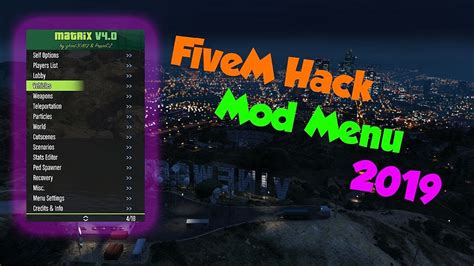 Mod-Menu FiveM (Brutan-menu) | Mod Menu For FiveM