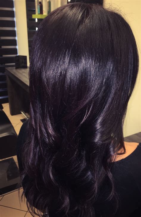 32+ Dark Purple Black Hair - JoopShamni