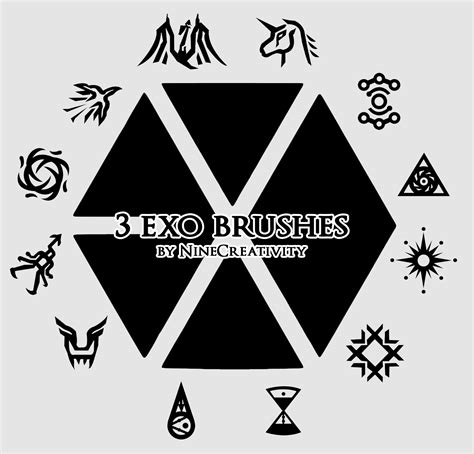 EXO Logo Wallpaper - WallpaperSafari