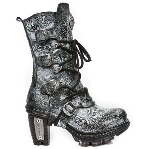 New Rock Neotrail Multicoloured Gothic/Punk Women's Boots M.NEOTR005 ...