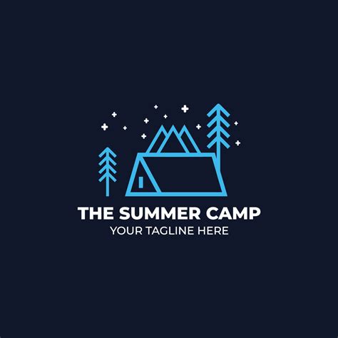 Summer Camp Logo Template #202558 - TemplateMonster