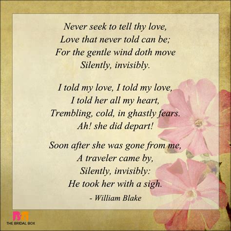 7 Romantic Love Poems By Famous Poets