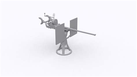 Oerlikon 20 Mm Cannon 3D - TurboSquid 1169701