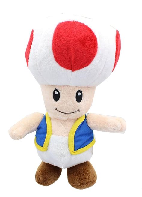 Nintendo Super Mario Bros. 10.5-Inch Toad Plush - Walmart.com