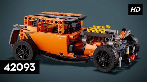 LEGO Technic - Hot Rod - 42093 | How To Build Instructions - YouTube