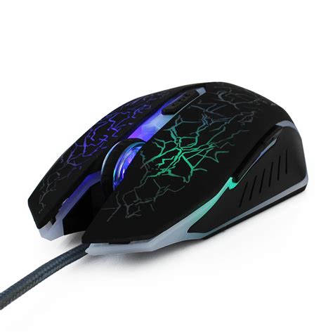 2016 High DPI 6D Wired gaming Mouse Gamer Computer Mause Colorful ...