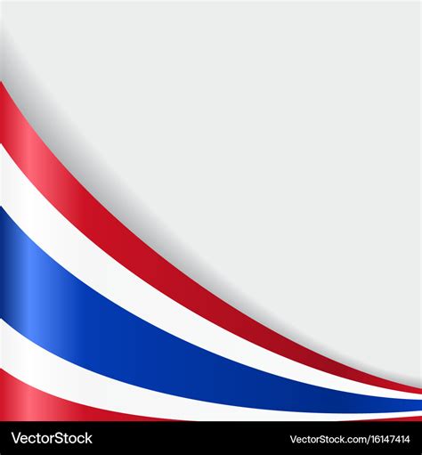 Thai flag background Royalty Free Vector Image