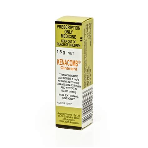 Kenacomb Ointment 15gm Tube RD - SSS Australia - SSS Australia Medical ...