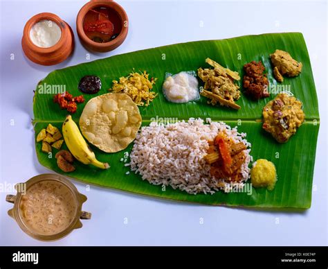 Onam Sadhya Cartoon