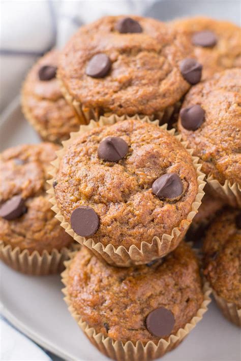 Healthy Banana Muffins | The Clean Eating Couple