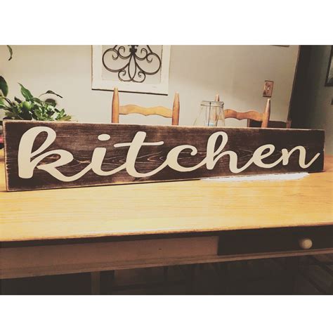 Kitchen sign rustic kitchen sign farmhouse charm country home | Etsy ...