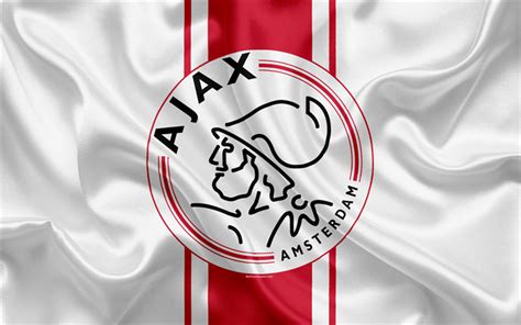 Download wallpapers AFC Ajax, 4K, Dutch football club, logo, Ajax ...