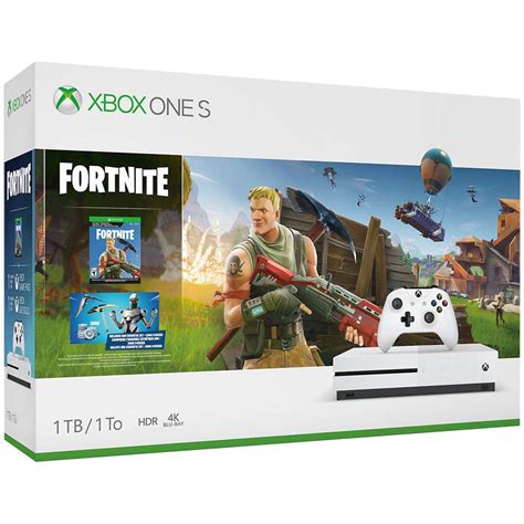 Microsoft Xbox One S Fortnite Bundle 234-00703 B&H Photo Video