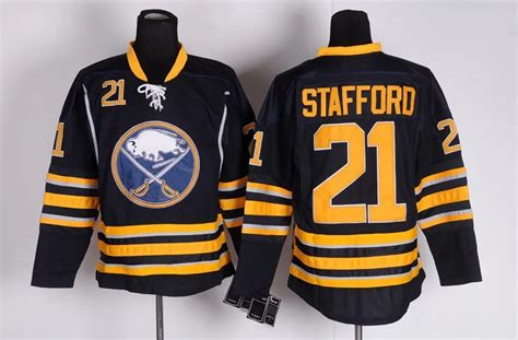 Cheap Discount Authentic Buffalo Sabres Ice Hockey Jerseys #21 Drew ...