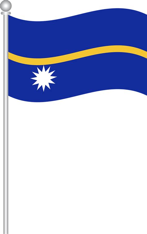 Download Flag Of Nauru, Flag, Nauru. Royalty-Free Vector Graphic - Pixabay