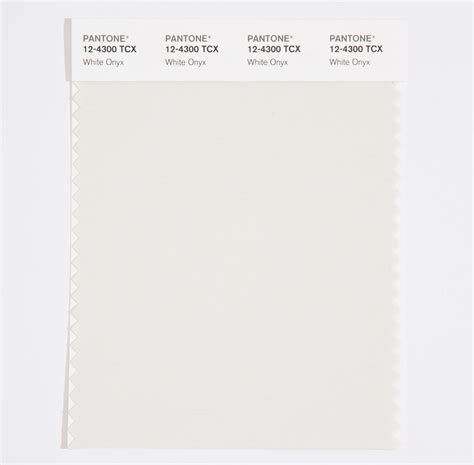 BUY Pantone Cotton Swatch 12-4300 White Onyx