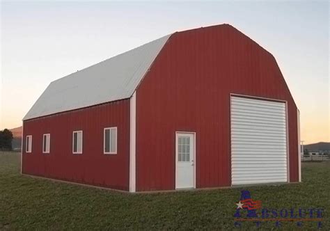 Gambrel Barn Steel Building