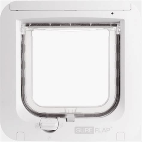 Sureflap Microchip Cat Flap - White - Maximum Pet Supplies