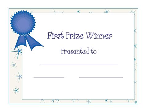 The excellent Free Printable Award Certificate Template | Free ...