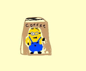 Minion morning coffee - Drawception