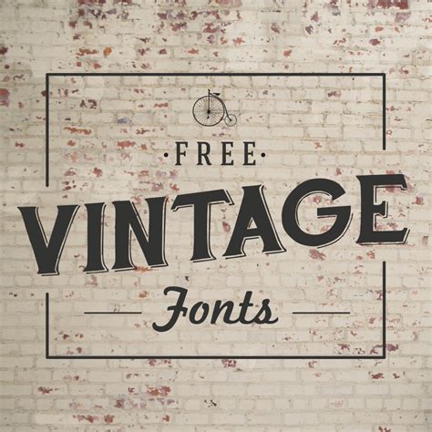 Free Vintage Fonts | The Anastasia Co.