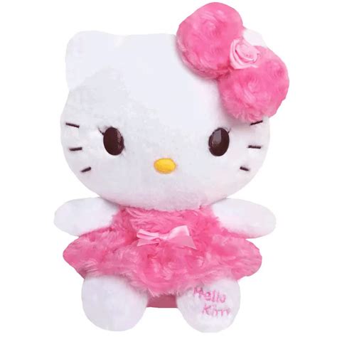 Kawaii Cute Hello Kitty Plush Dolls Toys Genuine Original Hello Kitty ...