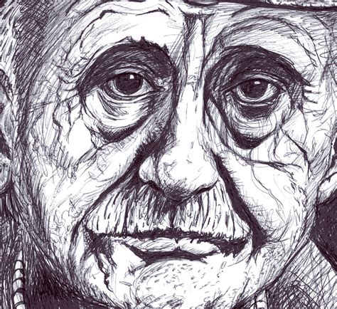 sad old man | sketched from a photo by vedats posted here on… | Flickr