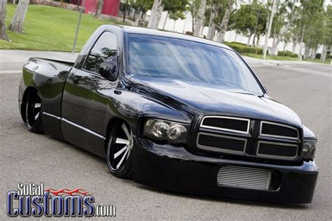 Custom 2003 Dodge Ram 1500 Black, lowered, stance | Dodge trucks ...