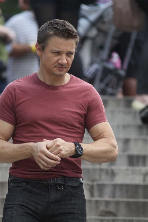 The Avengers BTS - Jeremy Renner Photo (30858103) - Fanpop