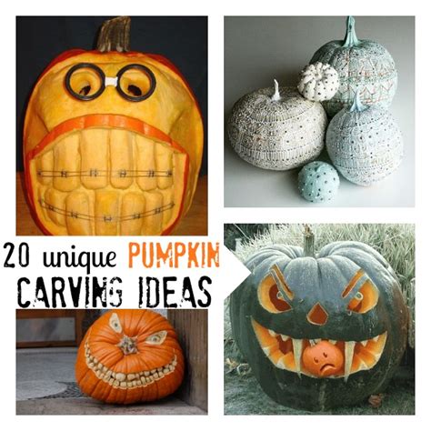 20 Unique Pumpkin Carving Ideas - C.R.A.F.T.